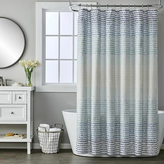 The Big One® Dashes Shower Curtain 2 The Big One® Dashes Shower Curtain - Image 2