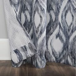 The Big One® 2-pack Illona Ikat Ogee Grommet Decorative Window Curtain Set -The Big One shop unnamed file 1051
