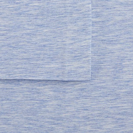 The Big One® Jersey Sheet Set Or Pillowcases Navy Gray Stripe 8 The Big One® Jersey Sheet Set Or Pillowcases Navy Gray Stripe - Image 8