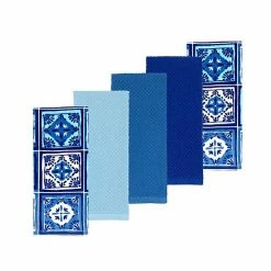 The Big One® Tile Print Kitchen Towel 5-pk.