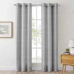 The Big One® 2-Pack Astor Decorative Window Curtain Set Gray Astor -The Big One shop unnamed file 1126