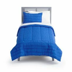 The Big One Kids™ Seersucker Stripe Reversible Comforter Set With Shams Blue Seersucker -The Big One shop unnamed file 1161