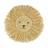 The Big One® Raffia Lion Head Wall Decor