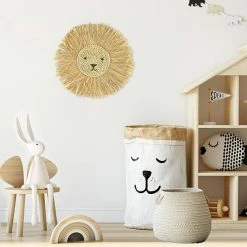 The Big One® Raffia Lion Head Wall Decor -The Big One shop unnamed file 1255
