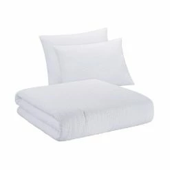 The Big One® Seersucker Plaid Reversible Comforter Set With Sheets Whisper White -The Big One shop unnamed file 1305