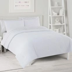 The Big One® Seersucker Plaid Reversible Comforter Set With Sheets Whisper White -The Big One shop unnamed file 1308