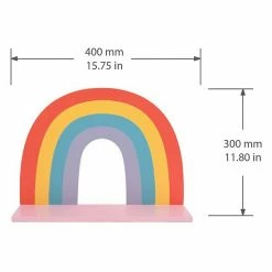 The Big One Kids™ Rainbow Wall Shelf -The Big One shop unnamed file 1361