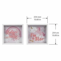 The Big One Kids™ Unicorn Magic Wall Art 2-piece Set -The Big One shop unnamed file 1374