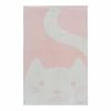 The Big One Kids™ Pink Cat Area Rug