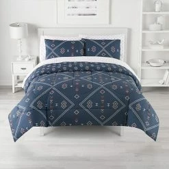 The Big One® Quinn Diamond Print Reversible Comforter Set With Sheets