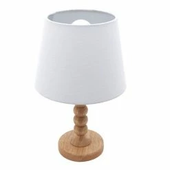 The Big One® Wood Beaded Lamp -The Big One shop unnamed file 1389