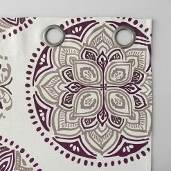 The Big One® Kentifield Medallion Print Room Darkening 2-pack Window Curtain Set Ecru -The Big One shop unnamed file 1396