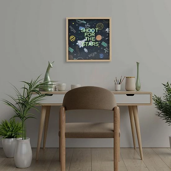 The Big One Space Glow In The Dark Letters Letterboard Wall Decor 2 The Big One Space Glow In The Dark Letters Letterboard Wall Decor - Image 2