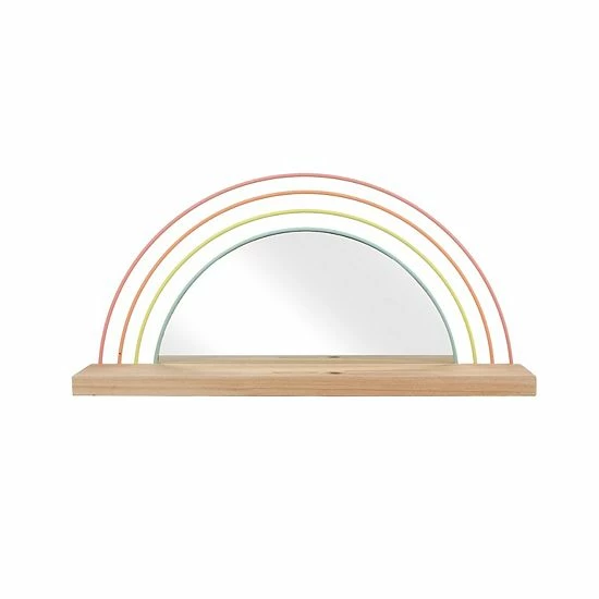 The Big One® Rainbow Mirror Wall Shelf 1 The Big One® Rainbow Mirror Wall Shelf