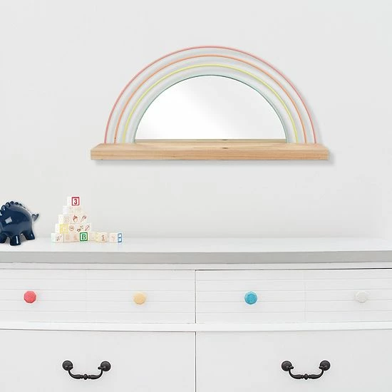 The Big One® Rainbow Mirror Wall Shelf 2 The Big One® Rainbow Mirror Wall Shelf - Image 2