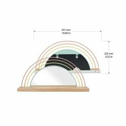 The Big One® Rainbow Mirror Wall Shelf 6 The Big One® Rainbow Mirror Wall Shelf -The Big One shop unnamed file 1432
