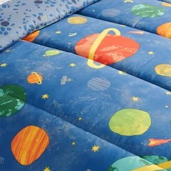 The Big One Kids™ Ezra Space Reversible Comforter Set With Shams Navy Ezra Space -The Big One shop unnamed file 1492