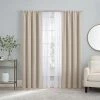 The Big One® Vanessa With Kasia Sheer Embroidery Set Of 4 Window Curtain Panels
