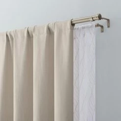 The Big One® Vanessa With Kasia Sheer Embroidery Set Of 4 Window Curtain Panels -The Big One shop unnamed file 1499