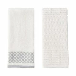 The Big One® Bianca Patterned 2-pack Hand Towels