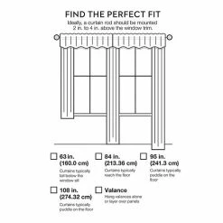 The Big One® Emporia Paisley Grommet Curtain Valance -The Big One shop unnamed file 1615