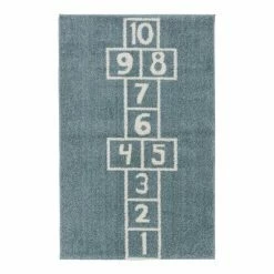 The Big One Kids™ Hopscotch Area Rug Icy Blue Hopscotch