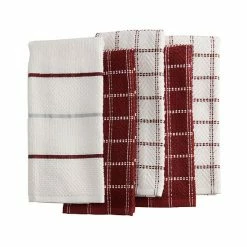 The Big One® Yarn-Dyed Kitchen Towel 5-pk. Burgundy -The Big One shop unnamed file 170
