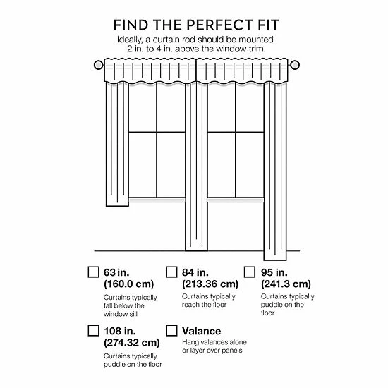 The Big One® Dabney Floral Grommet Valance 6 The Big One® Dabney Floral Grommet Valance - Image 6
