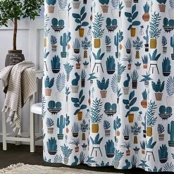 The Big One® House Plants Shower Curtain -The Big One shop unnamed file 1764