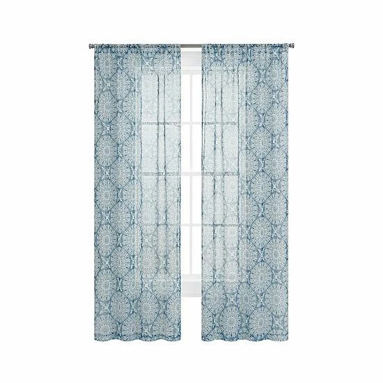 The Big One® Blackout Daxton With Gemology Sheer 4-pack Of Window Curtain Panels 3 The Big One® Blackout Daxton With Gemology Sheer 4-pack Of Window Curtain Panels - Image 3