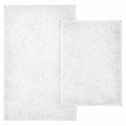 The Big One® 2-pack Printed Or Solid Bath Rug White -The Big One shop unnamed file 179