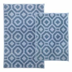 The Big One® 2-pack Printed Or Solid Bath Rug White -The Big One shop unnamed file 181