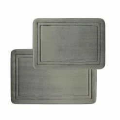 The Big One® Border Memory Foam Bath Rug Navy -The Big One shop unnamed file 213