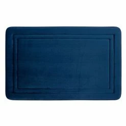 The Big One® Border Memory Foam Bath Rug Navy -The Big One shop unnamed file 218