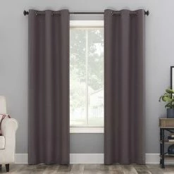 The Big One® 2-pack Kentfield Woven Texture Solid Room Darkening Window Curtain Set Black 30 The Big One® 2-pack Kentfield Woven Texture Solid Room Darkening Window Curtain Set Black -The Big One shop unnamed file 240