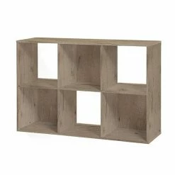 The Big One 6-Cube Organizer Faux Wood