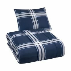 The Big One® Nathan Plaid Reversible Comforter Set With Sheets Nathan Plaid Gray -The Big One shop unnamed file 253