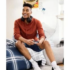 The Big One® Nathan Plaid Reversible Comforter Set With Sheets Nathan Plaid Gray -The Big One shop unnamed file 255