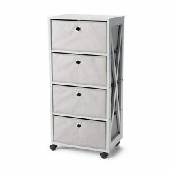 The Big One® 4 Drawer Storage Tower Black Wood 9 The Big One® 4 Drawer Storage Tower Black Wood -The Big One shop unnamed file 263