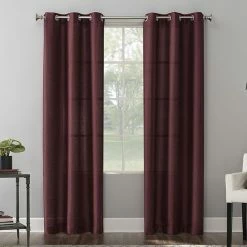 The Big One® 2-pack Raiden Solid Grommet Decorative Window Curtain Set Silver -The Big One shop unnamed file 274