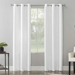 The Big One® 2-pack Raiden Solid Grommet Decorative Window Curtain Set Silver -The Big One shop unnamed file 280
