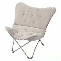 The Big One® Sherpa Butterfly Chair Pink Sherpa -The Big One shop unnamed file 324