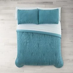 The Big One® Crinkle Comforter Set With Sheets Soft Black -The Big One shop unnamed file 35