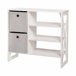 The Big One® 2-Drawer Storage Bookcase Black -The Big One shop unnamed file 436