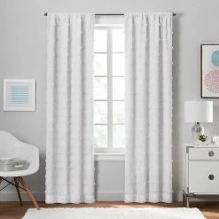 The Big One Kids™ 2-pack Tufted Dot Blackout Window Curtains Blue -The Big One shop unnamed file 448