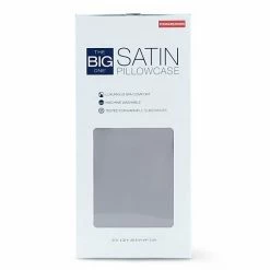 The Big One® Satin Pillowcase Gray -The Big One shop unnamed file 474