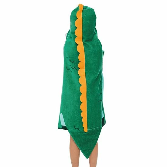 The Big One® Dino Hooded Bath Towel 2 The Big One® Dino Hooded Bath Towel - Image 2
