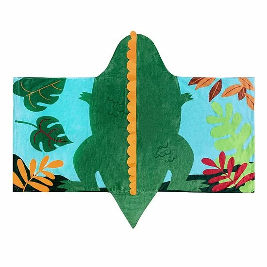 The Big One® Dino Hooded Bath Towel 3 The Big One® Dino Hooded Bath Towel - Image 3