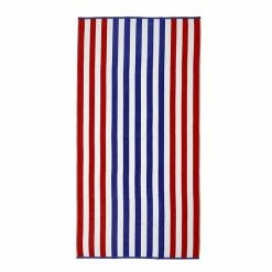 The Big One® Woven Stripe Standard Beach Towel Nautical Stripe