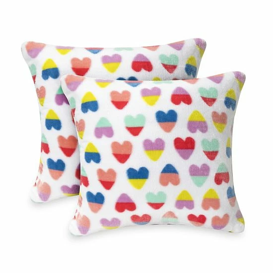 The Big One Kids™ Printed Plush 2-pack Throw Pillow 1 The Big One Kids™ Printed Plush 2-pack Throw Pillow